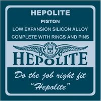 Hepolite Trident Piston Set (3) +040 Triumph BSA 19916 Motorcycle GS97108P