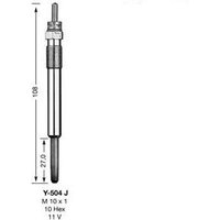 NGK Glow Plug Y-504J (6246)