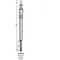 NGK Glow Plug Y-745U (4705)