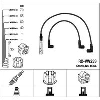 NGK / NTK Ignition Lead Set Copper Core RC-VW233 5 Circuit