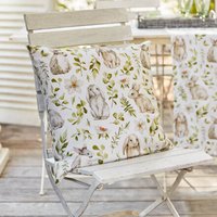 Hagen Grote Remise de 17% sur taie de coussin en coton motifs de lapins élégants