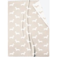 Hagen Grote Bénéficiez de 10% de réduction sur le plaid doux Teckel en coton 2 teintes
