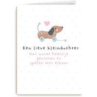 Kaart Hallmark | Geboorte felicitatie | Geboorte kleindochter een lieve kleindochter