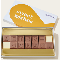 Chocotelegram Beterschap | Hallmark Cadeau Chocolade |