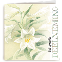 Kaart Hallmark | Condoleance kaarten | Marjolein bastin met oprechte deelneming