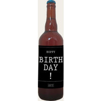 Hoppy Birthday Speciaalbier | Flessenwerk Cadeau Drank en eten |