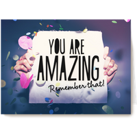 Kaart | Hallmark | Compliment Bedankt | Motivatie amazing