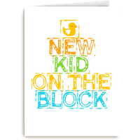 Kaart Hallmark | Geboorte felicitatie | Geboorte new kid on the block