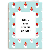 Kaart Hallmark | Sinterklaas | Ben jij zoet geweest dit jaar