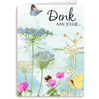 Kaart Hallmark | Condoleance kaarten | Marjolein Bastin kaart Denk aan jullie