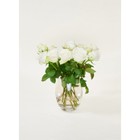 Brievenbusbloemen Rozen Wit | Hallmark Cadeau Verse bloemen |