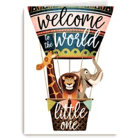 Kaart Hallmark | Geboorte felicitatie | Geboorte kaart welcome to the world
