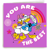 Kaart Hallmark | Vriendschap | Bedankt kaart Donald Duck you are the best