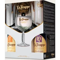 La Trappe Gift Box 4 x 33 cl | La Trappe Cadeau Drank en eten |