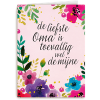 Kaart Hallmark | Moederdag | De liefste oma is toevallig wel de mijne