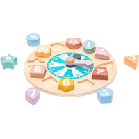 Hamleys Wooden Clock Puzzle