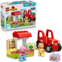 ® DUPLO® Peppa Pig Tractor Market Building Toy 10468