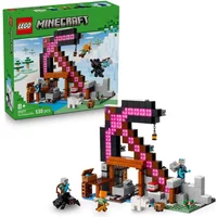 LEGO® Minecraft® Pickaxe Mine Gamer Room Decor Axe Toy 21277