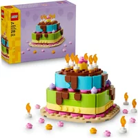 LEGO® Birthday Party Cake with Decorations, Fun Gift Set, Table Decor 40815