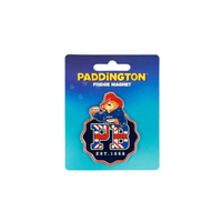 Paddington Union Jack Printed Metal Magnet
