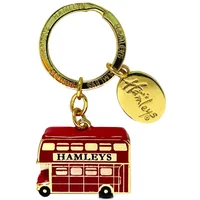 Hamleys 3D Metal Bus Keyring