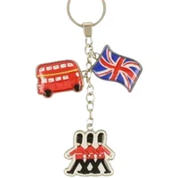 London Repeat Charm Keyring