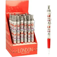 London Repeat Wavy Clip Pen