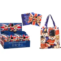 British Bears Fold Up Shopping Bag