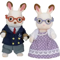Sylvanian Families Chocolate Rabbit Grandparents