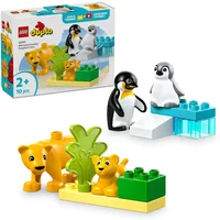 LEGO® DUPLO Wild Animal Families Penguins & Lions Set 10442