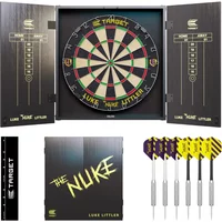 Luke Littler Dart Board and Cabinet Set