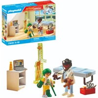 Playmobil Action Heroes: Paediatrician And Patient With Teddy Bear 71619