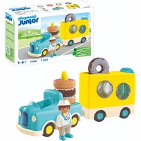 Playmobil Junior: Crazy Doughnut Truck With Stacking And Sorting Feature 71702