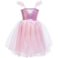 Sequins Princess Dress Pink (5-6 years)