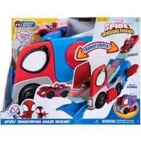 Marvel Spidey His Amazing Friends Transforming Hauler Raceway