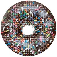 Supersized Doughnut 300 Pc Puzzle - Chocolate