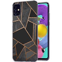imoshion Design Hülle für das Samsung Galaxy A51 – Black Graphic