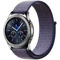 imoshion Nylonarmband für das Samsung Galaxy Watch 3 (45 mm) / Watch (46 mm) / Gear S3 Frontier / Gear S3 Classic (22 mm) - Violett
