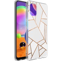 imoshion Design Hülle für das Samsung Galaxy A31 - White Graphic