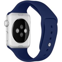 imoshion Silikon Sportarmband für Apple Watch | 44/45/46/49 mm - Dunkelblau