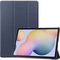 imoshion Trifold Klapphülle für das Samsung Galaxy Tab S8 Plus / S7 Plus / S7 FE 5G – Dunkelblau