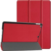 imoshion Trifold Klapphülle für das Apple iPad 9 (2021) 10.2 Zoll / iPad 8 (2020) 10.2 Zoll / iPad 7 (2019) 10.2 Zoll - Rot