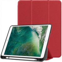 imoshion Trifold Klapphülle für das Apple iPad 6 (2018) 9.7 Zoll / iPad 5 (2017) 9.7 Zoll / Air 2 (2014)/Air 1 (2013) - Rot