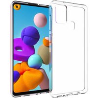 Accezz Clear TPU Backcover für das Samsung Galaxy A21s - Transparent