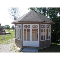 8-Eck-Holzpavillon “Katrin” 4x4m 8-Eck-Holzpavillon “Katrin” 4x4m