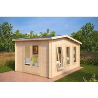 Gartenhaus “Eva X” 3x4m | Kleines Gartenhaus mit Home-Office | Gartenbüro mit Satteldach | 3x4m großes Gartenhaus aus Holz Gartenhaus “Eva X” 3x4m | Kleines Gartenhaus mit Home-Office | Gartenbüro mit Satteldach | 3x4m großes Gartenhaus aus Holz