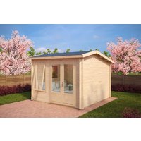 Kleines Gartenhaus “Nora D” 3x3m | Kleines Gartenhaus 3x3m aus Holz | Kleines Gartenhaus aus Holz | Mini-Gartenhaus Kleines Gartenhaus “Nora D” 3x3m | Kleines Gartenhaus 3x3m aus Holz | Kleines Gartenhaus aus Holz | Mini-Gartenhaus