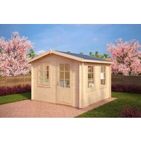 Kleines Gartenhaus “Nora C” 3x3m | Kleines Gartenhaus 3x3m | Kleines Gartenhaus aus Holz | Mini-Gartenhaus aus Holz Kleines Gartenhaus “Nora C” 3x3m | Kleines Gartenhaus 3x3m | Kleines Gartenhaus aus Holz | Mini-Gartenhaus aus Holz
