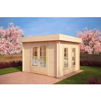 Kleines Gartenhaus mit großen Fenstern “Lucas B” 3x3m | Kleines Gartenhaus 3x3m | Kleines Gartenhaus aus Holz Kleines Gartenhaus mit großen Fenstern “Lucas B” 3x3m | Kleines Gartenhaus 3x3m | Kleines Gartenhaus aus Holz