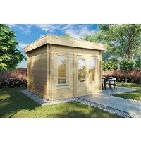 Kleines Gartenhaus “Lucas D” 3x3m | Kleines Gartenhaus 3x3m aus Holz | Gartenhaus aus Holz | Holz-Gartenhaus klein Kleines Gartenhaus “Lucas D” 3x3m | Kleines Gartenhaus 3x3m aus Holz | Gartenhaus aus Holz | Holz-Gartenhaus klein